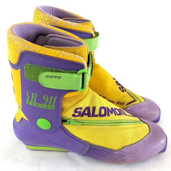 Salomon | Shoes | Salomon Sr 91 Vintage Cross Country Ski Boots